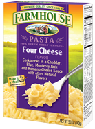 Product photo for Four Cheese Flavor Pasta